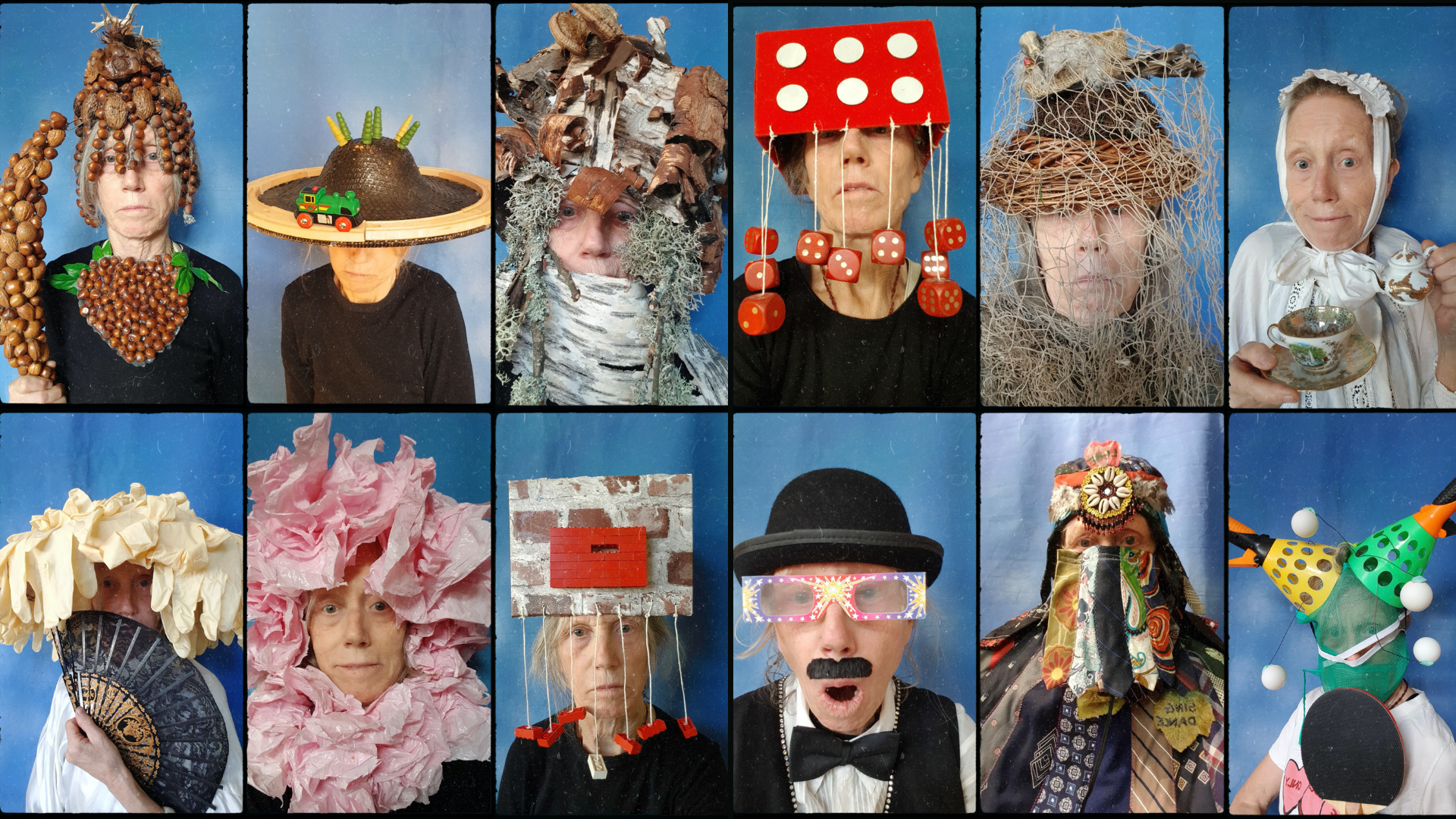 Hats in a Pandemic Exhibit